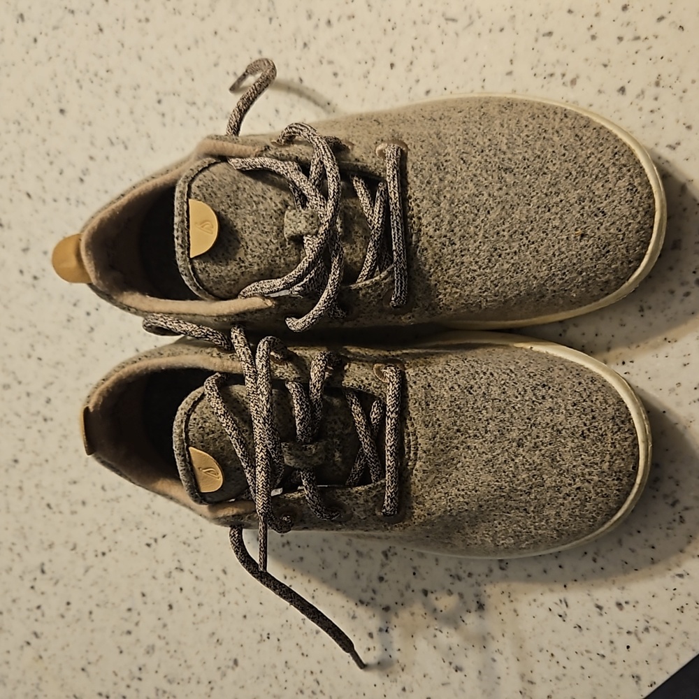 Allbirds wool tennis shoes
